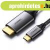 UGREEN 4K UHD 1,5 m-es USB-C-HDMI kbel (fekete)