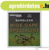 Drennan Wide Gape Specialist Barbless 12 horog