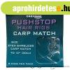 Drennan Pushstop Hair Rig Carp Match 12 elkttt horog