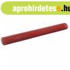 Piros PVC-bevonat acl csirkehl drtkerts 25 x 1,5 m