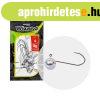 Wizard Master Twister Jig Heads 8g Size 1- 4db Jigfejes horo