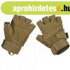 MFH Tactical Gloves, "Pro", fingerless, coyote tan