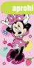 Disney Minnie Rainbow frdleped, strand trlkz 70x140cm