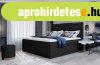Vivre 180x200 boxspring gy matraccal fekete