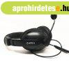 CHILL SZTEREO USB HEADSET, fekete, 2m-es kbel, ki-be kapcso