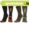 Fox Green-Silver Thermolite Long Sock 6 - 9 (Eu 40-43) meleg