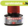 Tinta utntlt tblamarkerhez 25ml, Edding BTK25 piros 