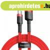 USB-USB-C kbel Baseus Cafule 3A 0,5 m (piros)