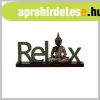 Budda dekorci Relax felirat 27 cm 3464