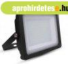 100W fekete prmium vkony hzas LED reflektor meleg fehr