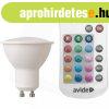 Avide ASGU10RGBW-4.2W-RC smart izz led gu10 4.2w rgb+w 2700