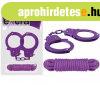  SEX EXTRA - METAL CUFFS & LOVE ROPE PURPLE 