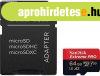 Sandisk 64GB microSDXC Extreme Pro Class 10 UHS-I A2 C10 V30