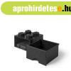 LEGO Brick Drawer 4 Troldoboz - Fekete