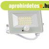 Led reflektor 50 W VEGA meleg fehr slim 3000K