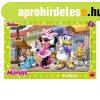 Dino Minnie egr Prizsban 15 darabos puzzle