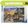 Ravensburger: Puzzle 2000 db - Romantikus este Prizsban