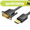 DisplayPort-DVI 2 m-es kbel Vention HAFBH (fekete)