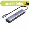Adapter, hub USB-C 3x USB-A 3.0 + RJ45 Gigabit UGREEN CM473 