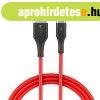USB-kbel USB-C-hez BlitzWolf BW-TC15 3A 1,8 m (piros)