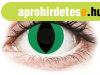 CRAZY LENS - Cat Eye Green - dioptria nlkl napi lencsk (2