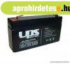 UPS Power 6V, 1,3Ah Zsels, lom akkumultor, gondozsmentes