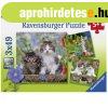 Ravensburger Puzzle 3x49 db - des kiscick