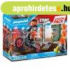 Playmobil: Starter Pack - Kaszkadr motorral s tzes karik