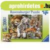 Ravensburger: Puzzle 200 db - Nagymacskk