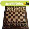 Nagy fa sakk kszlet 50x50 cm sakk tbla doboz klaszikus sak