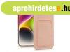 Apple iPhone 14 szilikon htlap krtyatartval - Card Case -