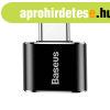 Baseus USB-USB Type-C 2.4A adapter (fekete)