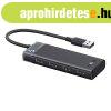Adapter, hub USB-A - 4x USB-A UGREEN CM653 (szrke)