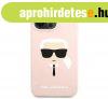 Karl Lagerfeld Head Liquid szilikon htlap tok Apple iPhone 