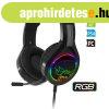 Spirit of Gamer Fejhallgat - PRO-H8 RGB Dark (MultiPlatform