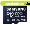 Samsung MicroSD krtya - 512GB MB-MY512SA/WW (PRO Ultimate, 