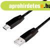 Logilink USB 2.0 cable USB-A/M to Micro-USB/M 1m Black