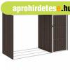 Barna horganyzott acl kerti tzifatrol 245 x 98 x 159 cm