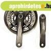 Hajtm MTB alu Z 28-38-48 shimano FC TY501 fekete