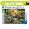 Ravensburger Puzzle 1500 db - Leoprdok a dzsungelban