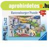 Ravensburger Puzzle 2x12 db - Kk lmps t