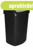 Horse Curver SWING BIN, 50L, 34x40,6x66,8 cm, fekete / spr