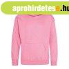 Just Hoods Gyerek kapucnis pulver AWJH001J, Candyfloss Pink