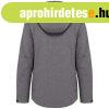 Ni kapucnis softshell dzseki, Kariban KA414, Marl Grey-L