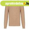 Frfi prmium V-nyak pulver, Kariban KA982, Camel Heather-