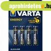Elem AAA mikro LR03 Energy 4 db/csomag, Varta