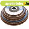 FLAP DISC WITH FIBERGLASS BACKING 125X22.2 G40