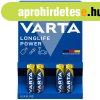 VARTA LONGLIFE POWER? mikro elem - AAA - LR03 - BL4 (DB) - 