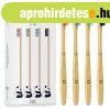My White Secret Bambusz fogkefe (Bamboo Toothbrush) 4 db