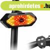 Akkumultoros hts LED biciklilmpa, index, hang- s fnyje